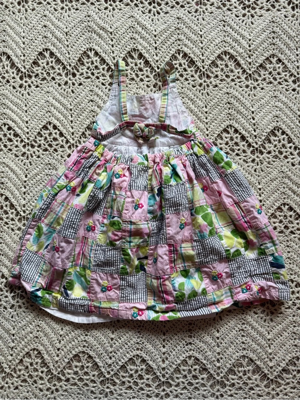 Y2K Gymboree Matching Set Girl 3T Floral Frog Summer Outfit Tunic Top Shorts